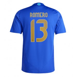 Fotbalové Dres Argentina Cristian Romero #13 Venkovní Oblečení Copa America 2024 Krátký Rukáv